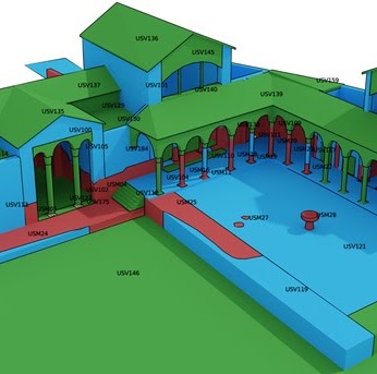 Villa fuori Porta Marina — virtual reconstruction
