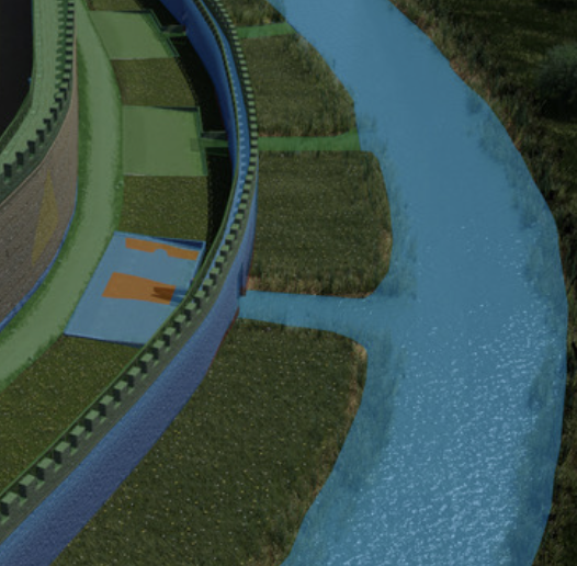 Late Roman walls of Aquileia — virtual reconstruction