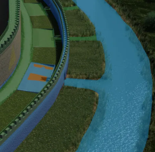 Late Roman walls of Aquileia — virtual reconstruction