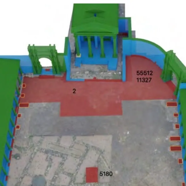 The Roman Forum of Nora — virtual reconstruction